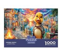 La Grâce Dorée de l'Ange Puzzle 1000 Pièces pour Adultes Et Enfants ≥12 Ans Jeu Patience & Réflexion Divertissement Créatif Classiques Activité Familiale Parfaite 70x50cm/1000pcs