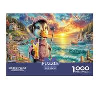 La Grâce Dorée de l'Ange Puzzle 1000 Pièces pour Adultes Et Enfants ≥12 Ans Jeu Patience & Réflexion Divertissement Créatif Classiques Décoration Maison Anti-Stress 52x38cm/1000pcs