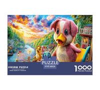 La Grâce Dorée de l'Ange Puzzle 1000 Pièces pour Adultes Et Enfants ≥12 Ans Jeu Patience & Réflexion Divertissement Créatif Classiques Activité Familiale Parfaite 38x26cm/1000pcs