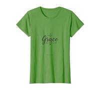 La grâce, Pas la Perfection, Les Hommes chrétiens, la Foi, l'inspiration T-Shirt, Femme, Herbe, S