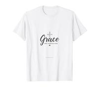 La grâce, Pas la Perfection, Les Hommes chrétiens, la Foi, l'inspiration T-Shirt, Homme, Blanc, 3XL