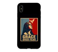 La grâce surmonte la Peur, la Foi chrétienne, la Colombe Coque pour iPhone XS Max