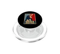 La grâce surmonte la Peur, la Foi chrétienne, la Colombe PopSockets PopGrip pour MagSafe
