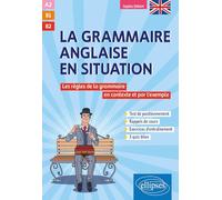 La grammaire anglaise en situation A2 B1 B2: Les règles de la grammaire anglaise en contexte et par l'exemple