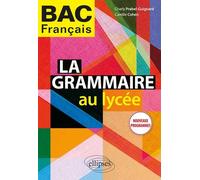 La grammaire au lycée - Nouveaux programmes - Camille Cohen - Ellipses - broché - Scolaire / Universitaire