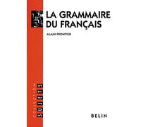 La grammaire du français