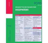 La grammaire en un coup d'œil Espagnol