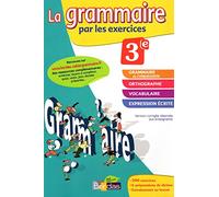 La grammaire par les exercices 3e 2012 - VERSION CORRIGÉE RÉSERVÉE AUX ENSEIGNANTS
