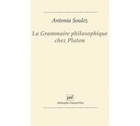 La Grammaire Philosophique Chez Platon