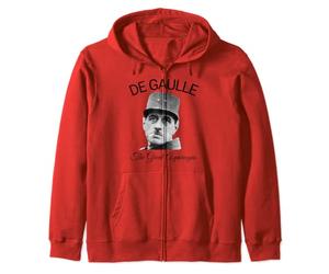 La Grande Asperge Charles de Gaulle Sweat à Capuche