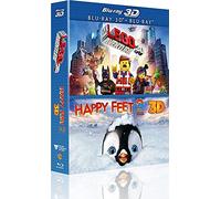 La Grande Aventure Lego 3d + Happy Feet 2 3d - Blu-Ray 3d