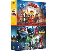 La Grande Aventure LEGO + LEGO Batman : Le Film – Coffret DVD – Édition limitée