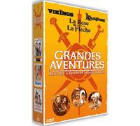 La Grande Aventure : Les Vikings + Khartoum + La Rose Et La Flèche - Pack