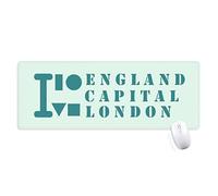 la grande - bretagne capitale londres tapis de souris large cousues bords mat étendu game bureau