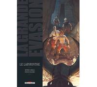 La Grande évasion - Le Labyrinthe - Mathieu Gabella - Delcourt - cartonné - Bande dessinée