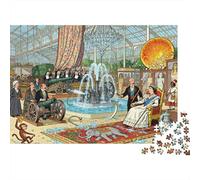 La Grande Exposition Crystal Palace Puzzle en Bois Imperméable DIY Puzzles De 1000 Pièces pour Adultes Cadeaux Coloré Jeux Éducatifs