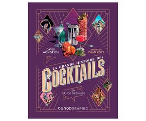 La grande histoire des cocktails en bande dessinée