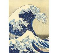 La Grande Onda di Kanagawa Agenda 2026: Katsushika Hokusai | Pianificatore Giornaliera di 12 Mesi con Calendario 2026 | Trentasei Vedute del Monte Fuji, Giappone