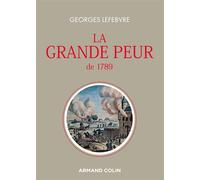 La grande peur de 1789 - Georges Lefèbvre - Armand Colin - broché - Essai