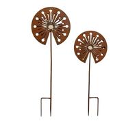 La Grande Prairie Ensemble 2 Tuteurs Fleurs 33x91cm