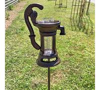 La Grande Prairie Pluviomètre Jardin Pompe à Eau 114x11cm Brown