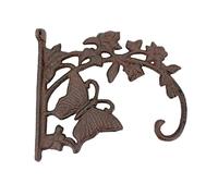 La Grande Prairie Potence Murale Papillon en Fonte 20x4x17cm