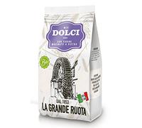 La Grande Ruota mélange de farines à gâteaux bio 100% italiennes pack de 10 pour 800gr mélange de farine à gâteaux bio avec farine moulue sur pierre et levain, prêt à l'emploi