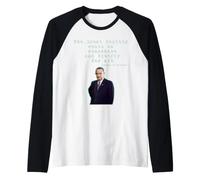La Grande Société Repose sur l'abondance et la liberté pour Tous Les LBJ Manche Raglan