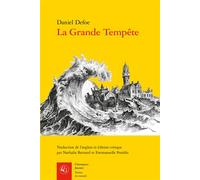 La Grande Tempête - Daniel Defoe - Classiques Garnier - broché - Roman