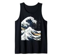 La grande vague au large de Kanagawa Hokusai Art japonais Débardeur