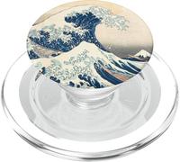 La Grande Vague de Kanagawa par Katsushika Hokusai (1831) PopSockets PopGrip pour MagSafe