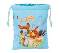 La Granja de Zenon - Sac à goûter, sac à goûter, qualité et résistance maximale, porte-repas, 20 x 25 cm