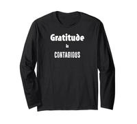 La Gratitude est contagieuse Manche Longue