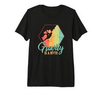La gravité est Un Mythe : Grimper sur des rochers T-Shirt Haut de Gamme