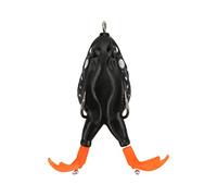 La grenouille à double hélice attire des appâts de pêche à la simulation artificielle épaisse et durable (8# couleur)