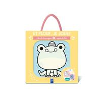 La grenouille - Et plouf, je joue ! 1 livre de bain et 5 objets en mousse inclus - Collectif - Yoyo Books - Boîte ou accessoire - Album éveil dès la naissance