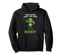 La Grenouille qu'ils rient jusqu'à ce Que Vous sautez, côtelez Sweat à Capuche