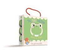 La grenouille - Tic toc tactile Livre en tissu - Collectif - Tam-Tam - Boîte ou accessoire - Album éveil dès la naissance