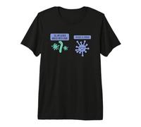 La Grippe Entre dans Un Bar - Drôle de Science T-Shirt Haut de Gamme
