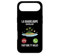 La Guadeloupe m'appelle Cadeau Guadeloupéen Humour 971 Coque pour iPhone Air