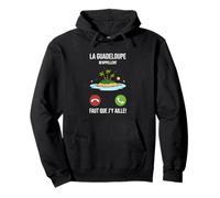 La Guadeloupe m'appelle Cadeau Guadeloupéen Humour 971 Sweat à Capuche