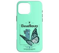 La Guadeloupe ou Gwadloup, Gwada l'île Papillon 971 Coque pour iPhone 16 Pro Max