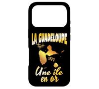 la Guadeloupe Une ile en Or idee Cadeau Souvenir 971 gwada Coque pour iPhone 17 Pro