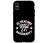 La guérison est-Elle réelle si C'est Une Question Imaginaire Coque pour iPhone X/XS