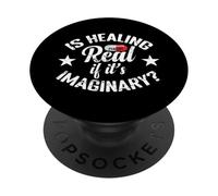 La guérison est-Elle réelle si C'est Une Question Imaginaire PopSockets PopGrip Adhésif