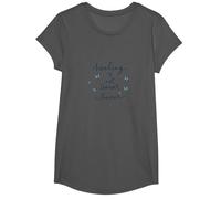 La guérison n'est Pas linéaire : Un Voyage Papillon inspirant T-Shirt, Fille, Asphalte, S