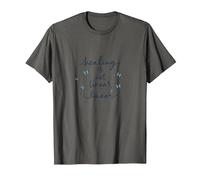 La guérison n'est Pas linéaire : Un Voyage Papillon inspirant T-Shirt, Homme, Asphalte, S