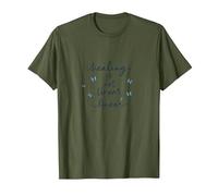 La guérison n'est Pas linéaire : Un Voyage Papillon inspirant T-Shirt, Homme, Olive, S
