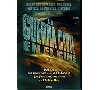 La Guerra civil en el cine (4 dvd's) la patrulla / raza / la fiel infanteria / sin novedad en el alcazar