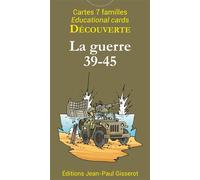 La guerre 39-45 Jeu de 7 familles découverte, Édition bilingue français-anglais - Collectif - Gisserot Editions - Boîte ou accessoire - Jeux livres objets